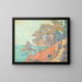Le Petit Sentier menant à la Mer - Henri Person — framed artwork on a wall