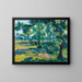 Landscape - Henri Person — framed artwork on a wall