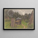 Auffay entre de ferme Auffay - Henri Rivière — framed artwork on a wall