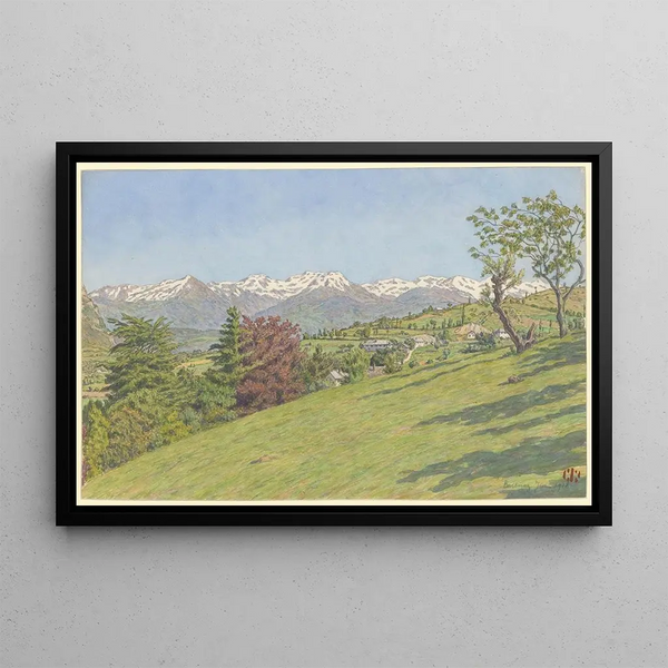 Barberaz - Henri Rivière — framed artwork on a wall