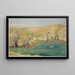 Belle-Île Goulphar - Henri Rivière — framed artwork on a wall