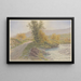 Buis-les-Baronnies Painting, Edges of the Menon - Henri Rivière — framed artwork on a wall