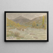 Buis-les-Baronnies l'Ouvèze painting - Henri Rivière — framed artwork on a wall