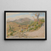 Buis-les-Baronnies Painting - Henri Rivière — framed artwork on a wall