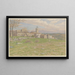 Châteauneuf-de-Grasse - Henri Rivière — framed artwork on a wall
