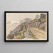 Conflans - Henri Rivière — framed artwork on a wall