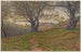 Study of Olive Trees in Cagnes - Henri Rivière — artwork view