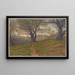 Study of Olive Trees in Cagnes - Henri Rivière — framed artwork on a wall