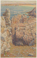 Cliffs of Camaret - Henri Rivière — artwork view