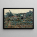 The vegetable garden - Henri Rivière — framed artwork on a wall