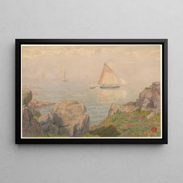 Loguivy - Henri Rivière — framed artwork on a wall