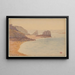 Loguivy, fog and sun - Henri Rivière — framed artwork on a wall