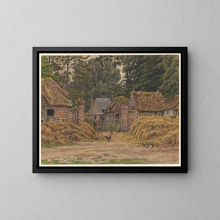 Long Fresnay Painting - Henri Rivière — framed artwork on a wall