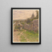 Montfort-l'Amaury - Henri Rivière — framed artwork on a wall