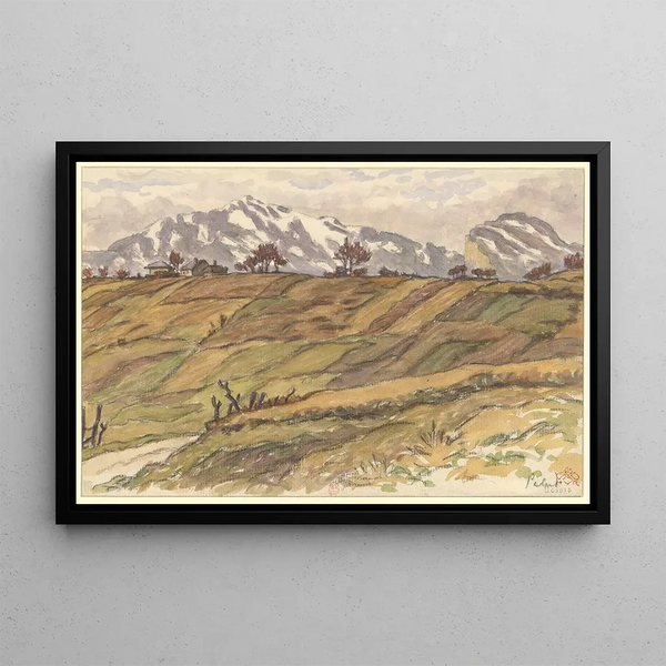 Pallud - Henri Rivière — framed artwork on a wall