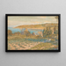 Landscape Painting Loguivy - Henri Rivière — framed artwork on a wall