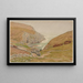 Petite anse près de la pointe du Raz - Henri Rivière — framed artwork on a wall