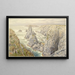Rochers de Port-Coton, Belle-Île - Henri Rivière — framed artwork on a wall
