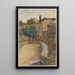 Rue Bormes - Henri Rivière — framed artwork on a wall