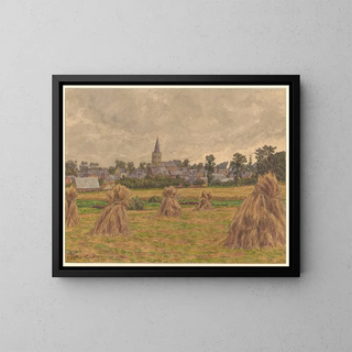 Heads - Henri Rivière — framed artwork on a wall