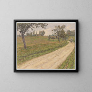 Vallée Martin - Henri Rivière — framed artwork on a wall