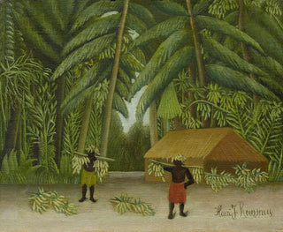 Banana Harvest - Henri Rousseau — artwork view