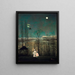 Evening Carnival - Henri Rousseau — framed artwork on a wall
