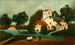 Landscape Painting with Watermill - Henri Rousseau — artwork view