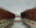 The Canal - Henri Rousseau — artwork view