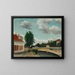 Périphérie de Paris - Henri Rousseau — framed artwork on a wall