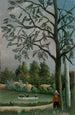 Landscape with Fishermen - Henri Rousseau — artwork view