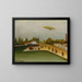 Quai d'Ivry - Henri Rousseau — framed artwork on a wall