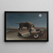 La Bohémienne endormie - Henri Rousseau — framed artwork on a wall