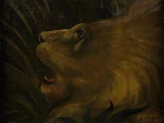 Lion Head - Henri Rousseau — artwork view