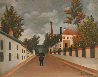 View of the surroundings of Paris - Henri Rousseau — artwork view