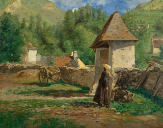 A Gdres Basses Pyrénées - Henri Stanislas Rouart — artwork view