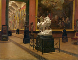 Interior of the Academy Museum - Henri van Dyck — artwork view