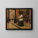 Interior of the Academy Museum - Henri van Dyck — framed artwork on a wall