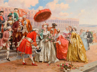 An important gathering - Henri Victor Lesur — artwork view