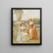 Untitled Painting - Henri Victor Lesur — framed artwork on a wall