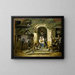The hunter's house - Henri Voordecker — framed artwork on a wall