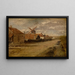 The Mill at Kiel - Henri de Braekeleer — framed artwork on a wall