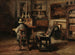 L'atelier de Ferdinand De Braekeleer I, père du peintre - Henri de Braekeleer — artwork view