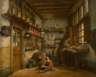 The handyman - Henri de Braekeleer — artwork view