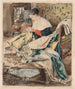 Woman sewing - Henri de Braekeleer — artwork view