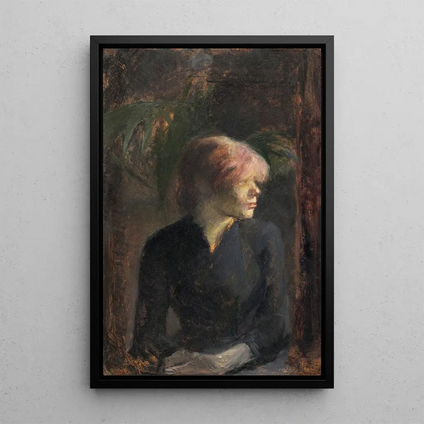 Carmen Gaudin - Henri de Toulouse-Lautrec — framed artwork on a wall