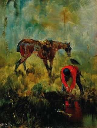 Henri de ToulouseLautrec - Cheval de chasse courre.webp