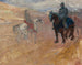 Two armored knights - Henri de Toulouse-Lautrec — artwork view