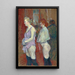 Rue des Moulins - Henri de Toulouse-Lautrec — framed artwork on a wall