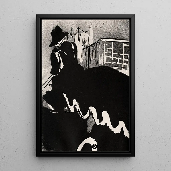 Ultime ballade - Henri de Toulouse-Lautrec — framed artwork on a wall